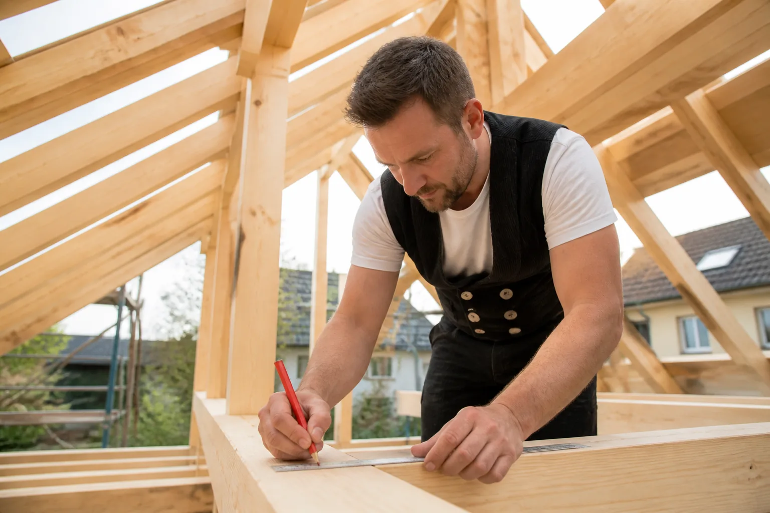 Holzbau, Dachsanierung und Fertighäuser Frank Müller